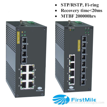 Entry Level Managed Industrial Ethernet Switches (IDS 508/508-4F)